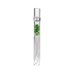 [SSC10129] Glass One-hitter, Colored Crystals, 11.5 Cm, VE10