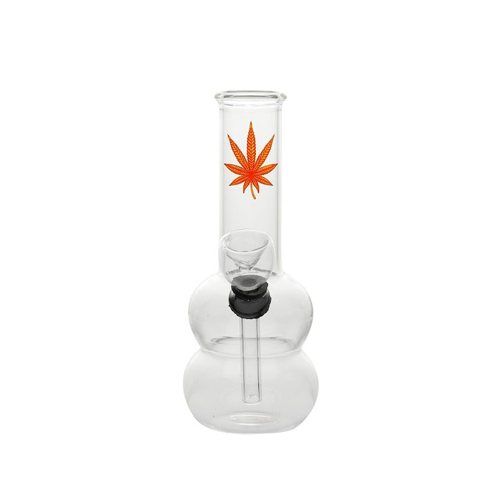 Glass Mini Bong, 15 cm