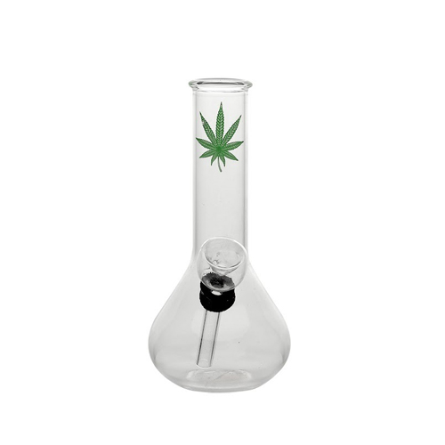 Glass Mini Bong, 15 cm
