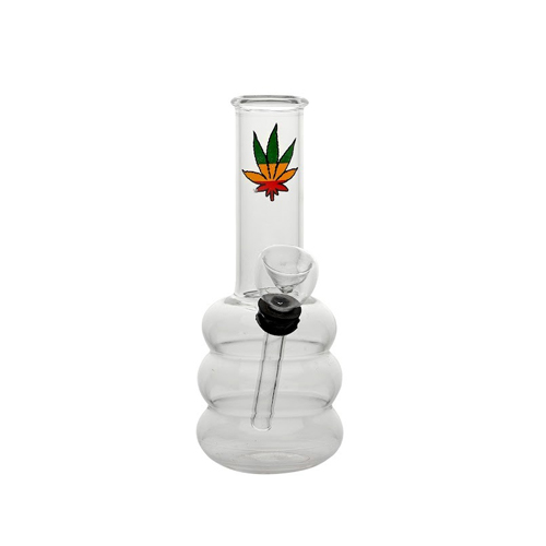 Glass Mini Bong, 15 cm