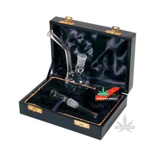 [GH29] Glass Bong In Case GW29-17 Cm-14.5