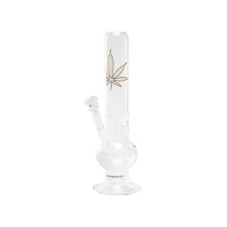 [GW110E] Glass Bong / Ice Bong, 32 cm Height, 53 mm Ø, 14.5 mm