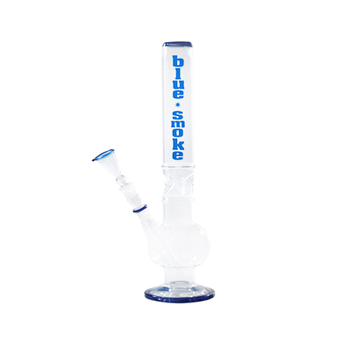 Glass Bong Blue Smoke, 44 Cm, 50 mm Ø, Ice, 18.8 mm