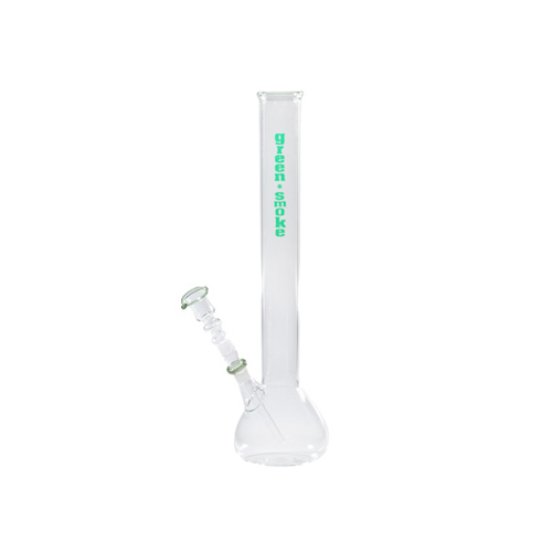 Glasbong Grün Smoke, 38cm, 42mmØ, 14.5er Schliff