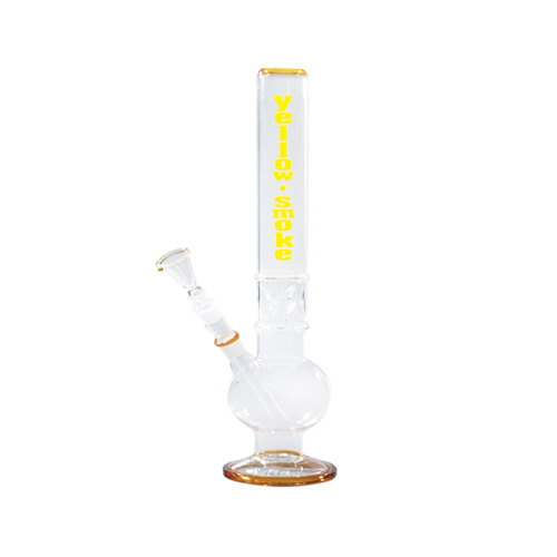 [GW38FBY] Glasbong Yellow Smoke, 50mm Ø, 44cm, Ice, 18.8er