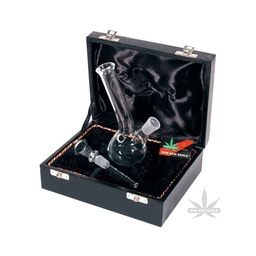 [GH1] Glass Bong In Case - GW1K - 16 cm - 14.5 Mm.