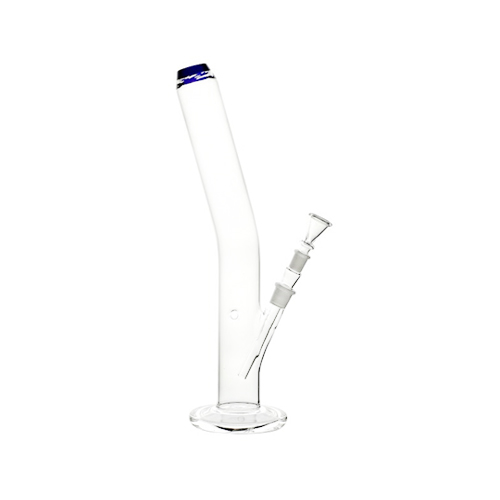 Glasbong mit Knick, 50mm Ø, 40cm