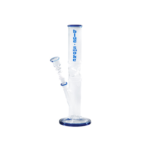 Glasbong, 14.5er, 33cm, Blau Smoke, Ice, 42mm Ø
