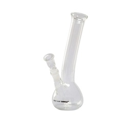 [GW1L] Glass Bong, 23 cm High, 14.5 mm Ground Joint