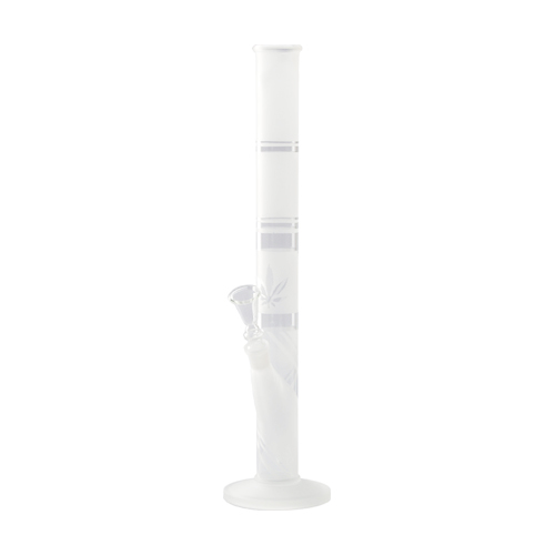 Glass Bong, 46 Cm, Sandblasted, 42 mm Ø, 18.8 mm
