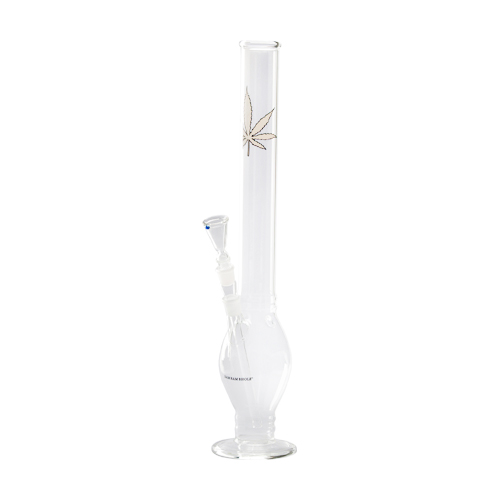 Glasbong, 55 cm Höhe, 50mm Ø, 18.8er Stecksystem