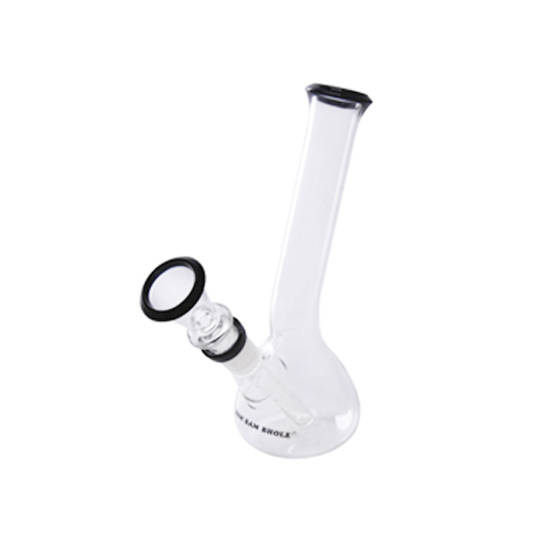 [GW1KBS] Glass Bong, 14.5 mm, 16 Cm, Black