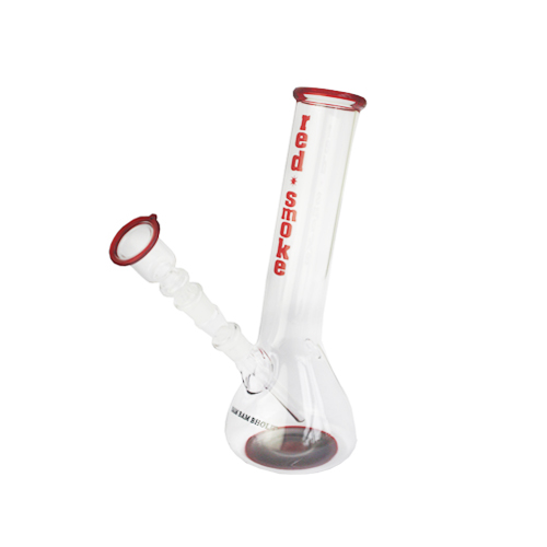 Glasbong-14.5er-24cm- Rot Smoke