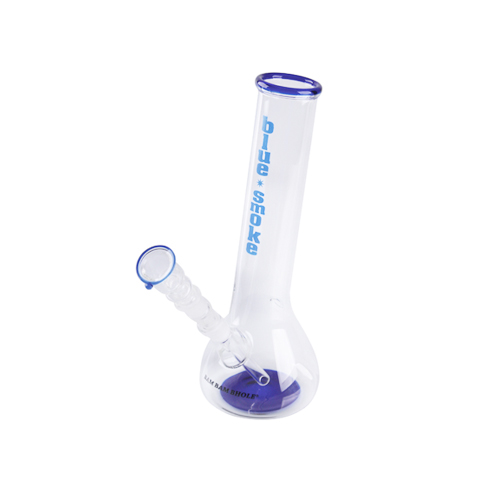 [GW1XLB] Glass Bong, 14.5 Cm, 24 Cm, Blue Smoke