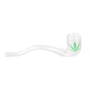 Sherlock Pipe Glass Pipe, 12 cm