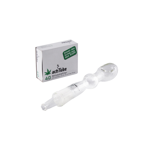 Glass Pipe For Charcoal Filter 8 mm Ø) - approx. 18 cm
