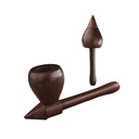 Holzpfeife Mushroompipe, ca. 10cm