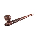 Wooden Pipe, approx. 13 Cm, Screw-on
