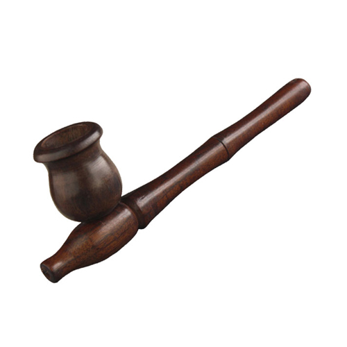 [MS21] Wooden Pipe, approx. 15 Cm, Screw-on