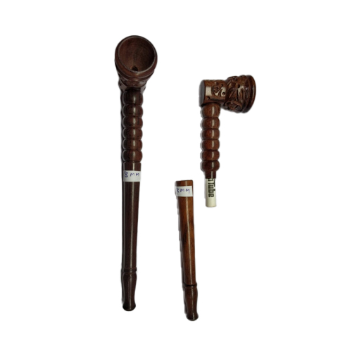 [WP6B] Wooden Pipe - Actitube 8.0 mm Diameter - approx. 17 cm Long