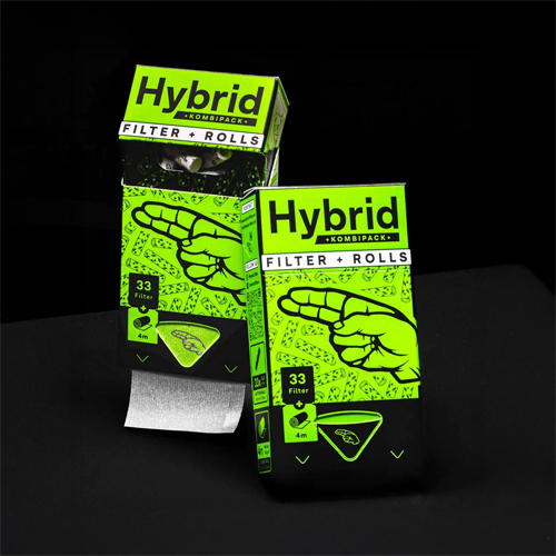 Hybrid Activated Charcoal Filters, Supreme, 6.4 mm Ø, VE 33 + Rolls