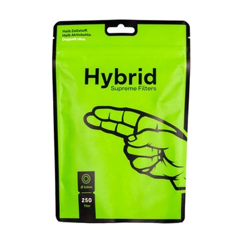 Hybrid Supreme Filters, 6,4mmØ,250 Stück im Beutel