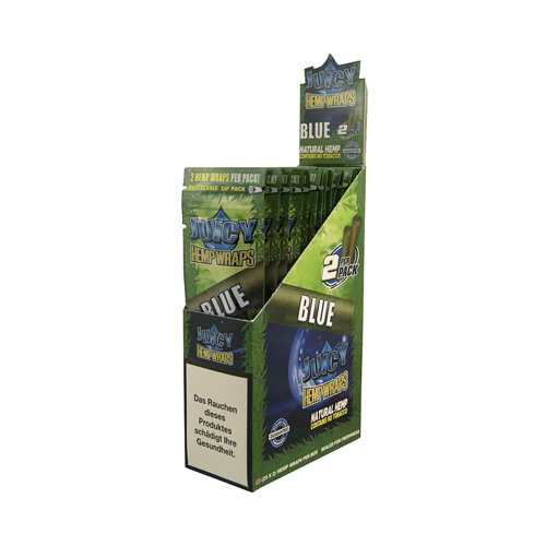 JUICY Hemp Wraps Blue-25/2
