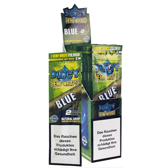 JUICY Hemp Wraps Blue-25/2