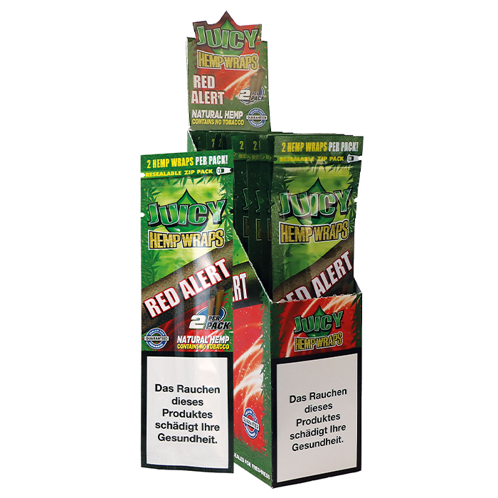 JUICY Hemp Wraps Red Alert-25/2