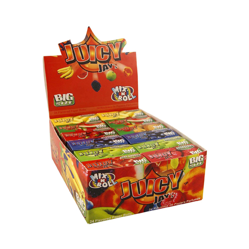 [ZI209R] JUICY JAY´S MIX`N ROLL BOX/24 - ROLLS