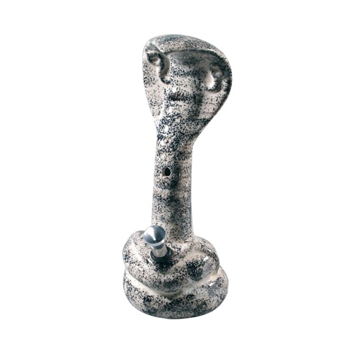 Ceramic Snake, Marble, 23 cm