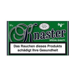 [KN1] Knaster GREEN, Special Quality, 35g