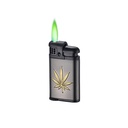 Lighter CHAMP GOLD/SILVER LEAVE, PU 12
