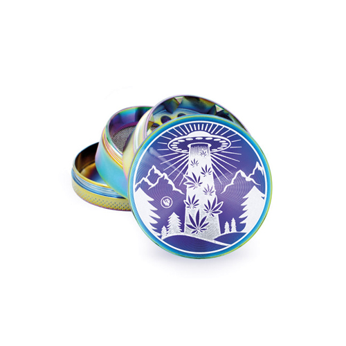 [WNC54HOT] Metal Grinder ICY HOTFOIL 420 UFO, 50mmø, 4-part