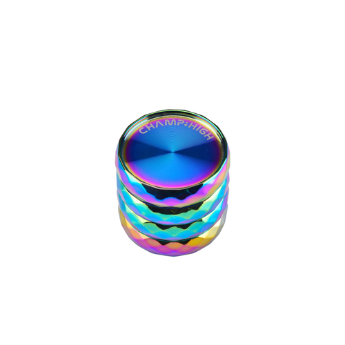 Metal Grinder, 40 mm Diameter, 4-piece, Rainbow Diamond