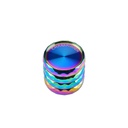 Metal Grinder, 40 mm Diameter, 4-piece, Rainbow Diamond