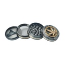 Metal Grinder, 50mmø, 4-piece, Blingbling Leaf