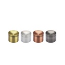 Metall-Grinder, 50mmØ, 4-teilig, CURVED