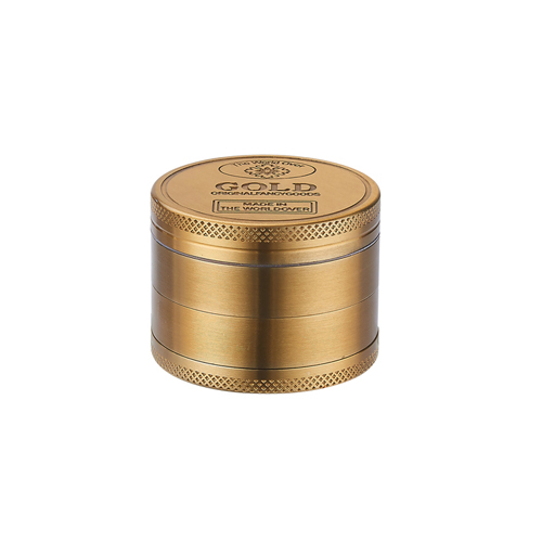 [WN54GO5] Metal Grinder, 50 mm Diameter, 4-piece, Gold