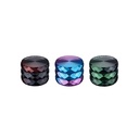 Metal Grinder, Color Duo, 53 mm Ø, 4 Parts