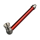 Metal Pipe, Colored, approx. 11cm