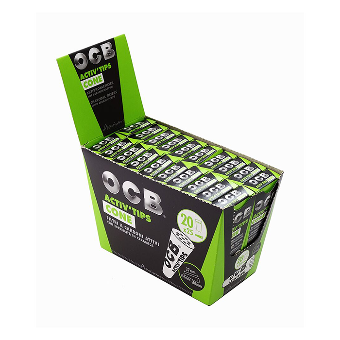 OCB Activ'Tips Cone, VE 20 × 25 Stück