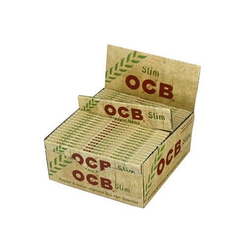 OCB King Size Paper, Slim Organic Hanf, VE 50