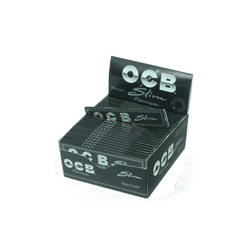 [ZI3P] OCB Premium KS Slim, schwarz, 32 Blatt, VE50
