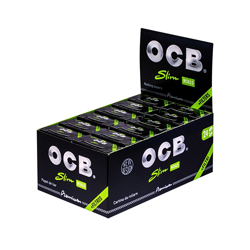 [ZI3RT] OCB Rolls-Rollenpapier-VE24-mit Tips