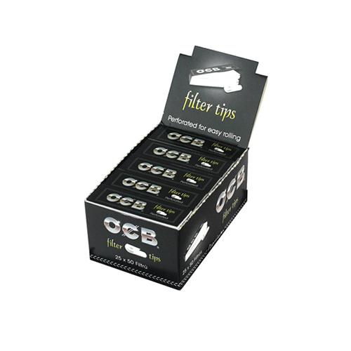 OCB Filter Tips, Approx 18 × 60 mm