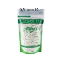 PURIZE Aktivkohlefilter, Xtra Slim, 5,9 mm Ø, 250 Stück