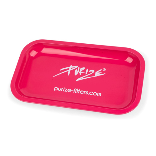 PURIZE TRAY Pink, Metall, 27 x 16 x 2,5 cm