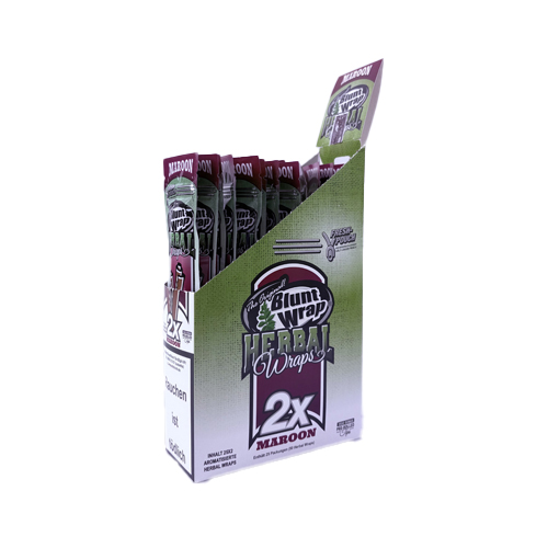 [BWP10] Platinum Blunt Wraps-MAROON