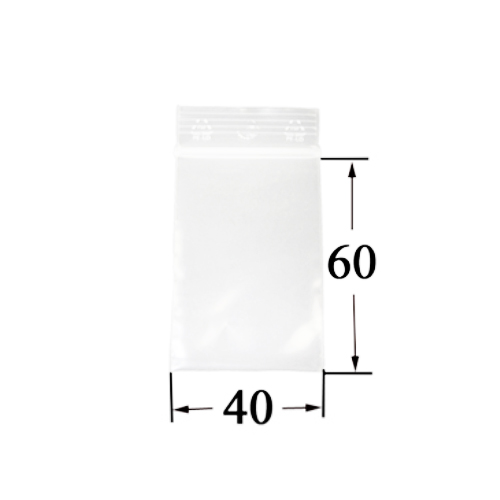 Poly Bag 4 X 6 cm VE100